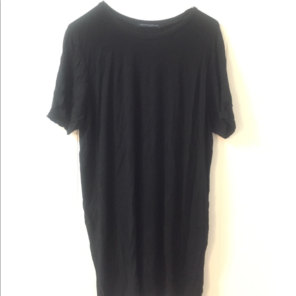 Brandy Melville Long Black T-shirt/Dress